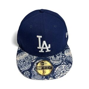 New Era 59FIFTY Los Angles Dodgers Day of the Dead Fitted hat.